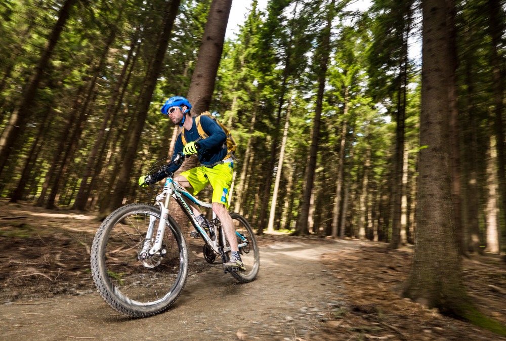 Tip: Vyzkoušejte na kolech singletrack na Vysočině
